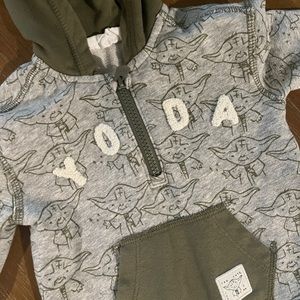 babyGap Star Wars Baby Yoda One Piece